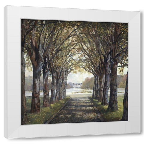 Lakes Rendezvous II White Modern Wood Framed Art Print by Reynolds, Graham