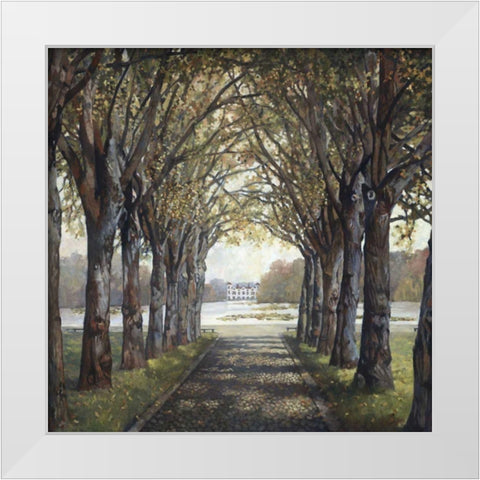 Lakes Rendezvous II White Modern Wood Framed Art Print by Reynolds, Graham