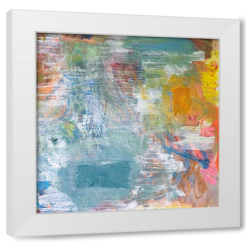 Paint Tray II White Modern Wood Framed Art Print by Youngstrom, Kent
