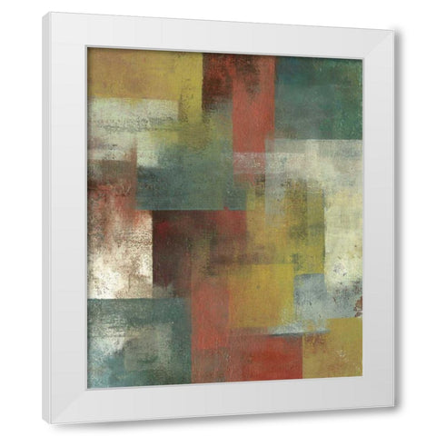 Amelia Island Blue I White Modern Wood Framed Art Print by Green-Aldridge, W.