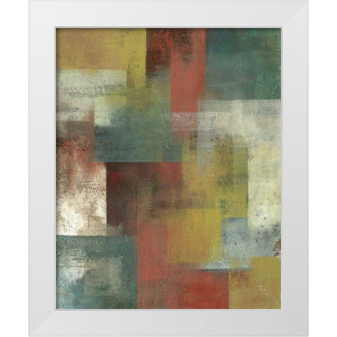 Amelia Island Blue I White Modern Wood Framed Art Print by Green-Aldridge, W.