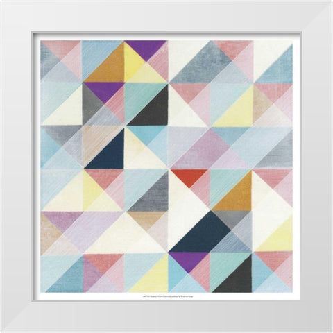 Moderno I White Modern Wood Framed Art Print by Fuchs, Jodi