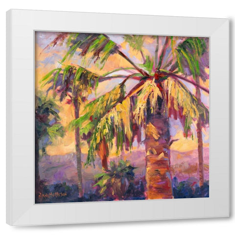 Desert Repose VI White Modern Wood Framed Art Print by Oleson, Nanette
