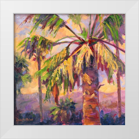 Desert Repose VI White Modern Wood Framed Art Print by Oleson, Nanette