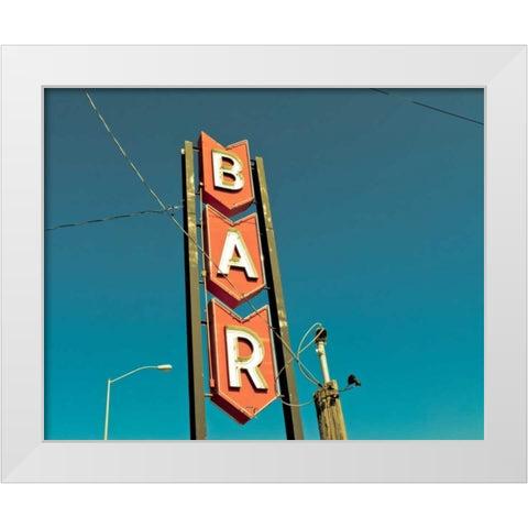 Vintage Retail III White Modern Wood Framed Art Print by Recapturist