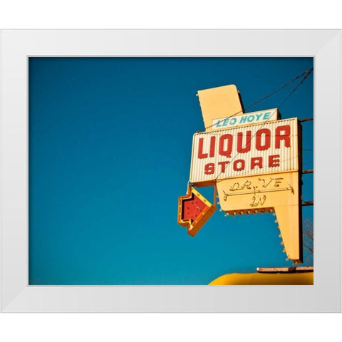 Vintage Retail IV White Modern Wood Framed Art Print by Recapturist