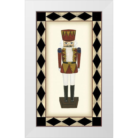 Nutcracker White Modern Wood Framed Art Print by Kafantaris, Tina