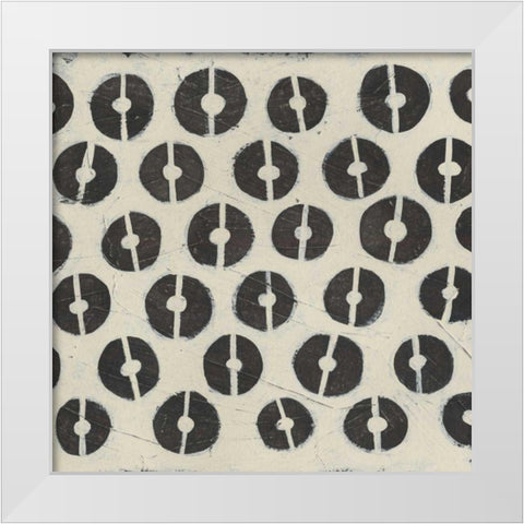 Buster White Modern Wood Framed Art Print by Meagher, Megan