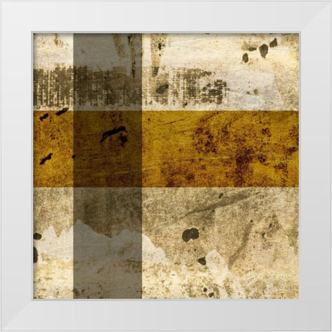 Modern Patina VIII White Modern Wood Framed Art Print by Vision Studio