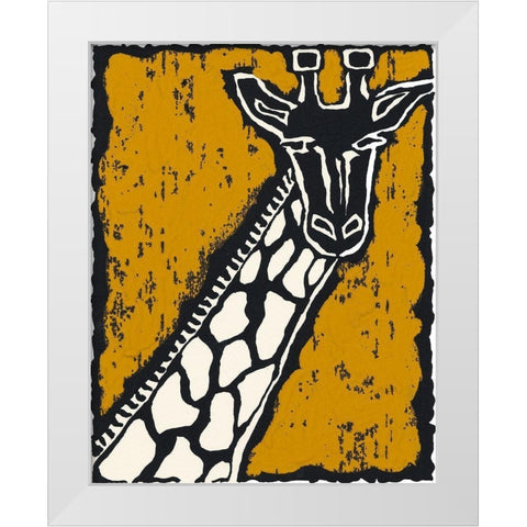 Serengeti III White Modern Wood Framed Art Print by Zarris, Chariklia