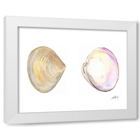 Tidal Treasure I White Modern Wood Framed Art Print by Ludwig, Alicia
