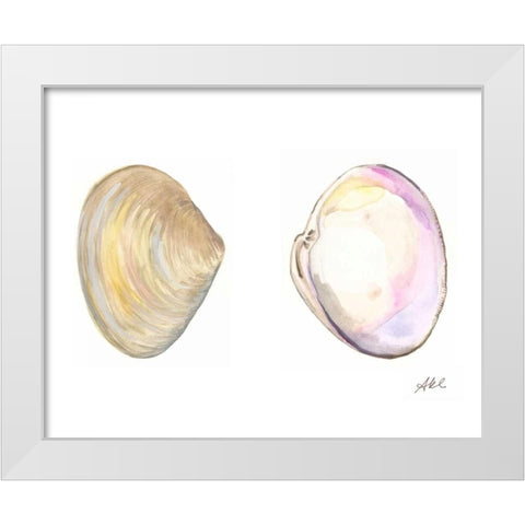 Tidal Treasure I White Modern Wood Framed Art Print by Ludwig, Alicia