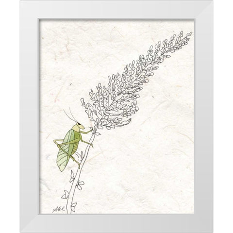 Summer Chorus III White Modern Wood Framed Art Print by Ludwig, Alicia