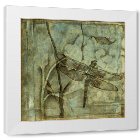 Small Ethereal Wings II White Modern Wood Framed Art Print by Goldberger, Jennifer