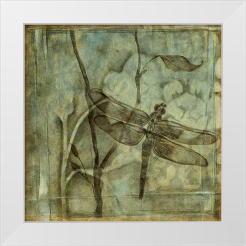 Small Ethereal Wings II White Modern Wood Framed Art Print by Goldberger, Jennifer