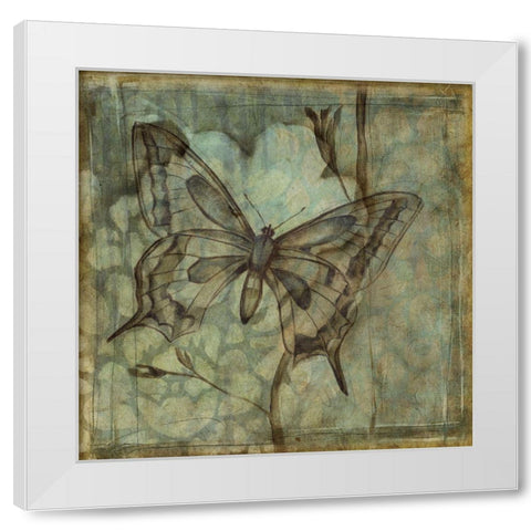 Small Ethereal Wings IV White Modern Wood Framed Art Print by Goldberger, Jennifer