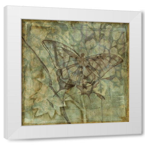 Small Ethereal Wings VI White Modern Wood Framed Art Print by Goldberger, Jennifer