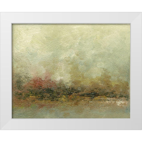 Wander II White Modern Wood Framed Art Print by Gordon|Sharon