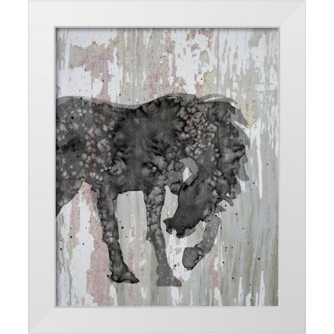 Unbridled I White Modern Wood Framed Art Print by Ludwig, Alicia