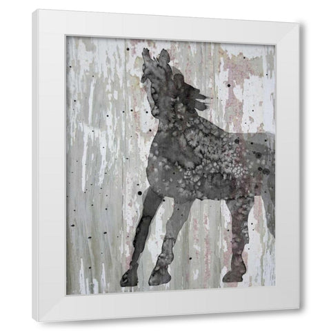 Unbridled II White Modern Wood Framed Art Print by Ludwig, Alicia