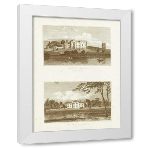 Jones Views I White Modern Wood Framed Art Print by Neale, J.P.