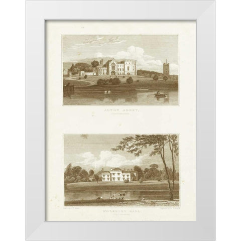 Jones Views I White Modern Wood Framed Art Print by Neale, J.P.