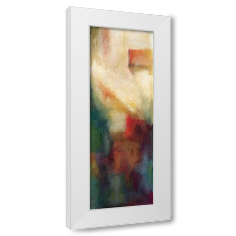 Generous Prose II White Modern Wood Framed Art Print by Zarris, Chariklia