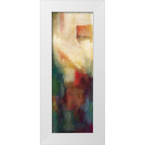 Generous Prose II White Modern Wood Framed Art Print by Zarris, Chariklia