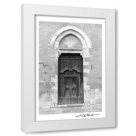 Sanctuary White Modern Wood Framed Art Print by DeNardo, Laura