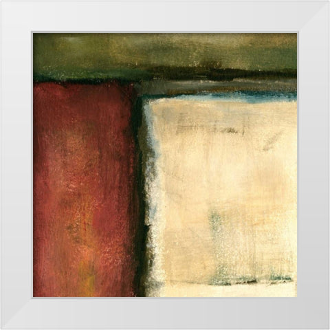 Infinite Tone VII White Modern Wood Framed Art Print by Zarris, Chariklia