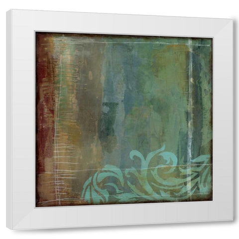 Lush Filigree IV White Modern Wood Framed Art Print by Goldberger, Jennifer