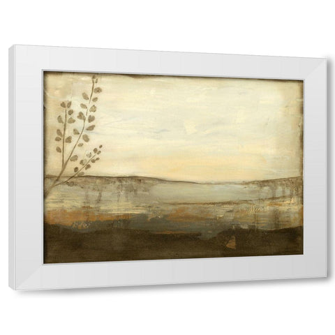 Horizon I White Modern Wood Framed Art Print by Goldberger, Jennifer