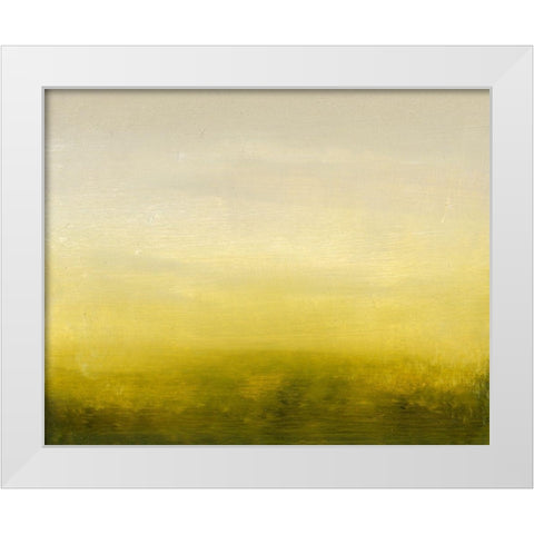 Low Country I White Modern Wood Framed Art Print by Gordon, Sharon