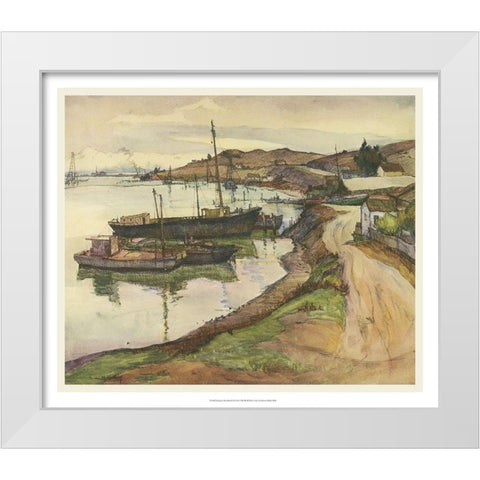 European Sketchbook II White Modern Wood Framed Art Print by Abdy, Rowena Meeks