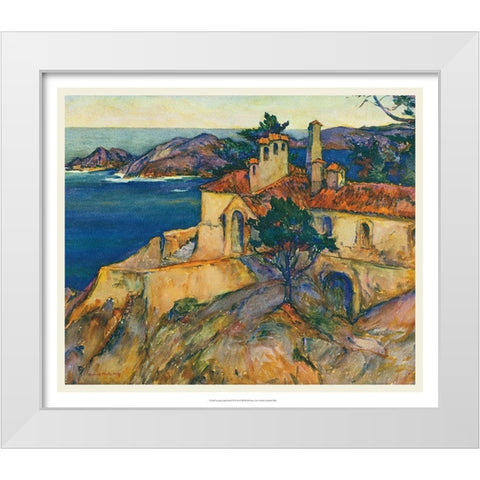 European Sketchbook IV White Modern Wood Framed Art Print by Abdy, Rowena Meeks