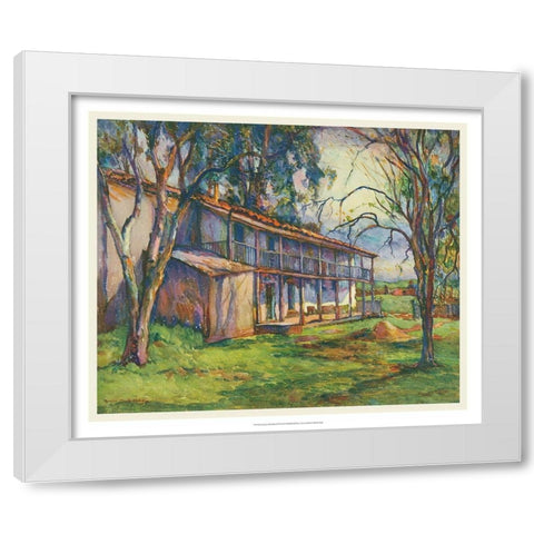 European Sketchbook VI White Modern Wood Framed Art Print by Abdy, Rowena Meeks