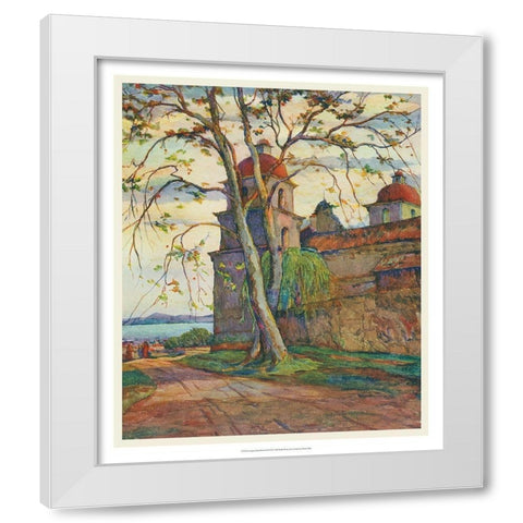 European Sketchbook VII White Modern Wood Framed Art Print by Abdy, Rowena Meeks