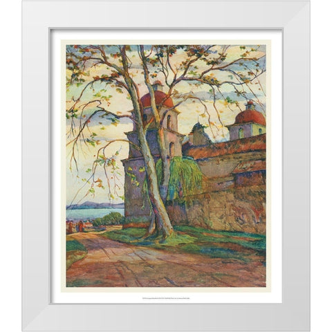 European Sketchbook VII White Modern Wood Framed Art Print by Abdy, Rowena Meeks