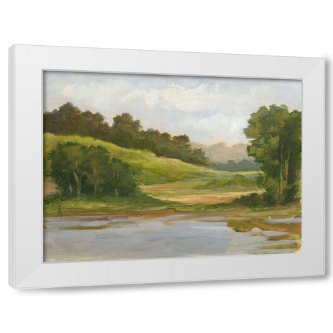 Spring Light I White Modern Wood Framed Art Print by Harper, Ethan