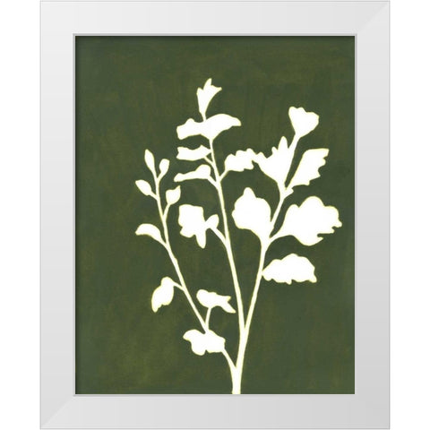 Four Seasons Foliage II White Modern Wood Framed Art Print by Meagher, Megan