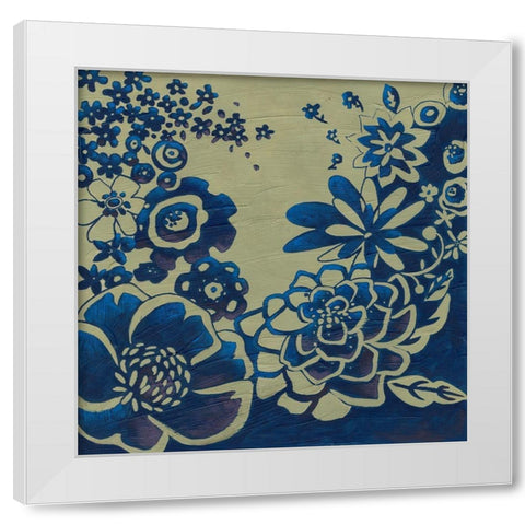 Kyoto Garden III White Modern Wood Framed Art Print by Zarris, Chariklia