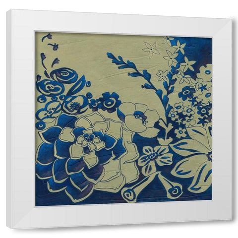 Kyoto Garden IV White Modern Wood Framed Art Print by Zarris, Chariklia