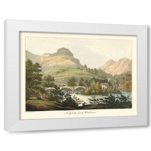 English Countryside III White Modern Wood Framed Art Print by Wilkenson, Joseph