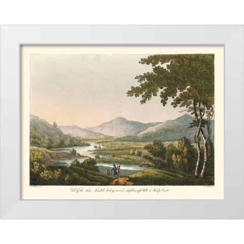 English Countryside IV White Modern Wood Framed Art Print by Wilkenson, Joseph