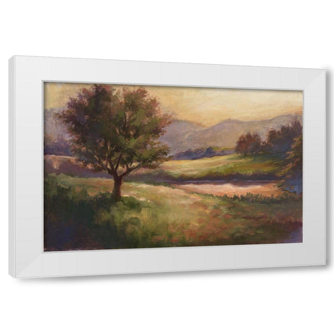 Foothills of Appalachia I White Modern Wood Framed Art Print by Harper, Ethan