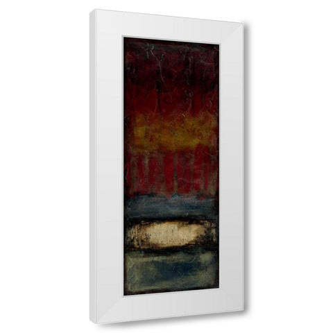 Moonlit Forest V White Modern Wood Framed Art Print by Goldberger, Jennifer