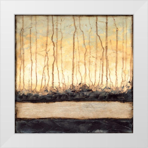 Winter Reverie II White Modern Wood Framed Art Print by Goldberger, Jennifer