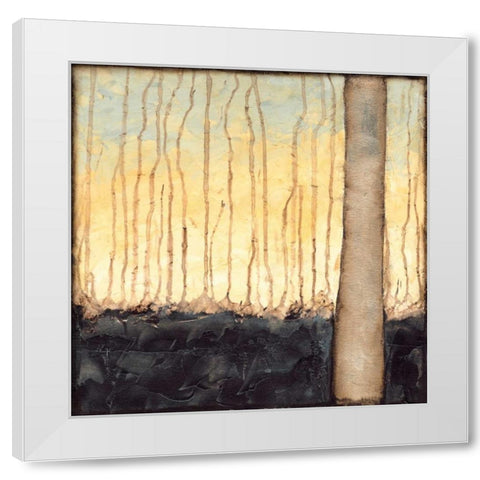 Winter Reverie III White Modern Wood Framed Art Print by Goldberger, Jennifer