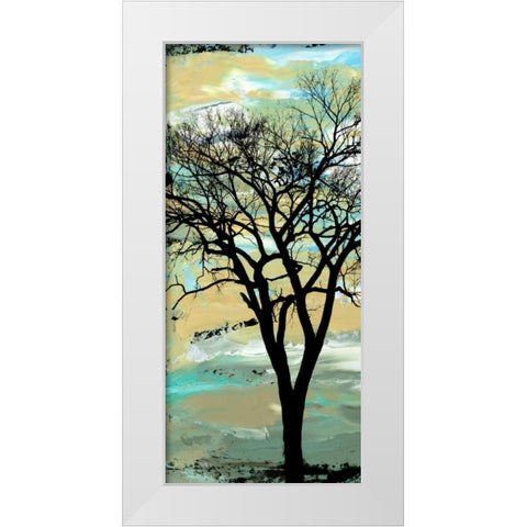 December Morning I White Modern Wood Framed Art Print by Ludwig, Alicia