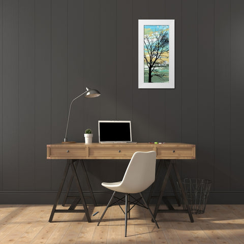December Morning II White Modern Wood Framed Art Print by Ludwig, Alicia